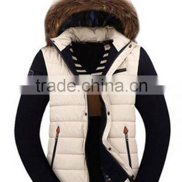 2015 Boys wholesale winter hooded jacket