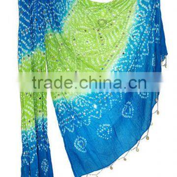 Rajasthani Traditional Cotton Bandhej Dupatta Fancy Stole All Dress Matching Dupatta