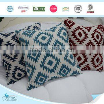 Wholesale Square Embroidered Decorative Cushion