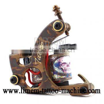 newest High quality copper Balance handmade Tattoo Machine with letter