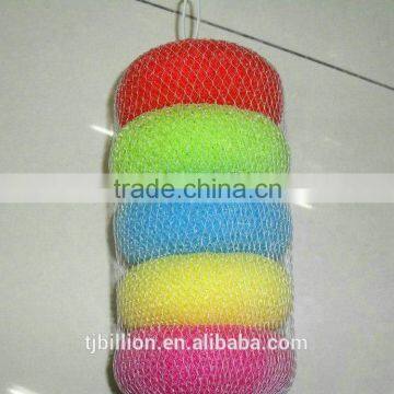 2016 new arrival high quality cleaning plastic scrubber with replacement pad