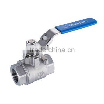 Stainless steel ball valve float valve