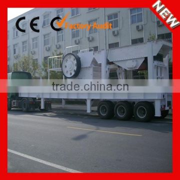 High Quality 100 tons per hour YDS100 mobile stone crusher