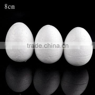 80mm large polystyrene polyfoam Easter DIY egg