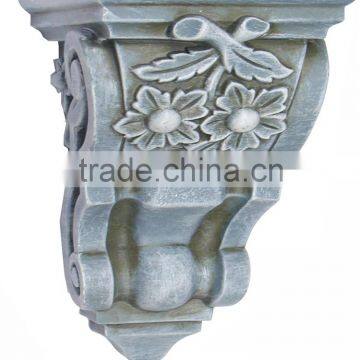 Polyurethane High Quality Good price beautiful PU decorative wood corbels brackets