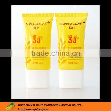 Whitening Sunscreen Packaging Tube