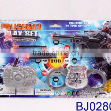 Cheap kids toy for sale new plastic police force toy set