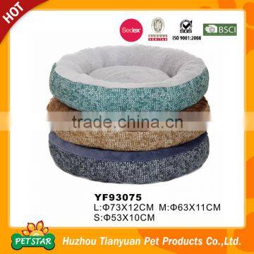 Wholesale Soft China Supplier Luxury Plush Pet Bed