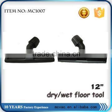 12" length vacuum cleaner parts for dry/wet floor brush