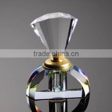 Clear Crystal Perfume Bottle