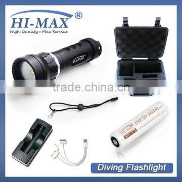 Hi-Max CREE XM-L2 U2 LED 860 Lumen 120 Degree Beam Angle Underwater Video Light photo-5