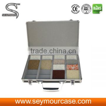 Display Sample Case Floor Tile Aluminum Fashion Display Suitcase Quartz Stone Display Case