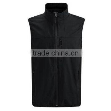 Custom windproof running softshell vest