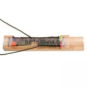 New Arrival DIY Mini Jig Bracelet Maker Paracord Weaving Tool DIY Wood Crafting Paracord Jewelry