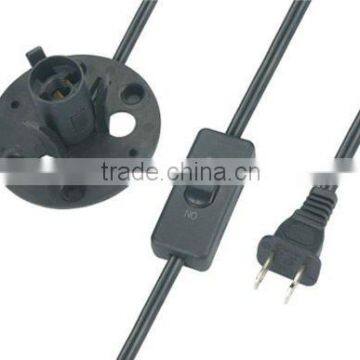 UL power cord with switch