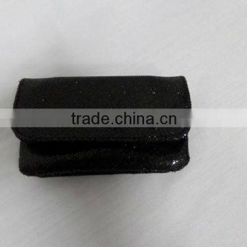 2015 Fashion Black Glitter Cosmetic Bag photo-2