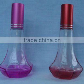 70ML Bulb perfume glass bottle with alu pump