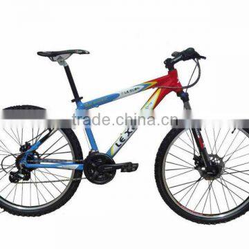 26" disc brake alloy MTB bike with shimano 21s