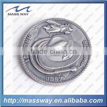 die castin pewter alloy custom zinc alloy 3D metal old coin