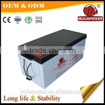 Free Maintenance Type 12 volt vrla "solar battery cell 12V 200AH lead acid battery                        
                                                Quality Choice