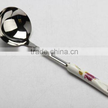 kitchen ceramic soup ladle