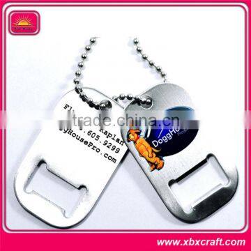 Promotional Stainless Steel Dog Tag Bottle Opener photo-3