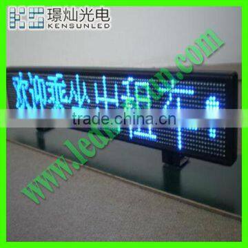 high precision car top led sign P10 led screen