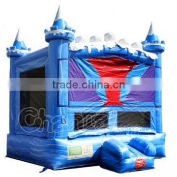 China hot frozen inflatable jumping castle, inflatable frozen bouncy castle for sale