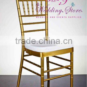 wedding aluminum chiavari chair with cushion