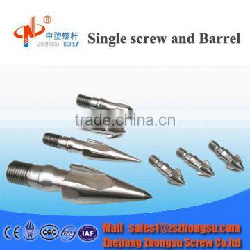 Toshiba Plastic injection machine screw spare parts /screw head / screw tip