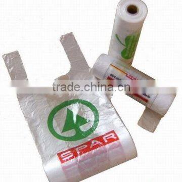 Plastic T-shirt Shopping Bags on Roll Garbage Bags on Roll photo-2