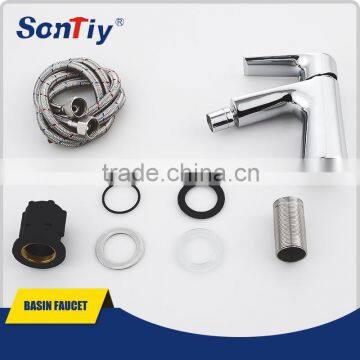 Single Handle Glass Waterfall Wash Bidet Mixer photo-5