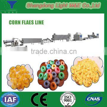 High quality 120kg/h to 1000kg/h stainless steel full automatic Corn Flakes Line/Cereal Machine