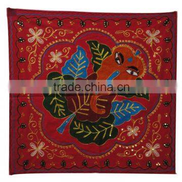 RTWH-1 Vintage Look Designer Lord Ganesh Wall Hanging Artistic Work and Embroidery Design Home Decor Wall Hangings From Jaipur photo-1