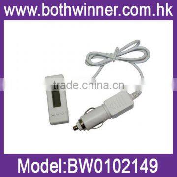 Mini USB/3.5mm Rechargeable 0.7" LCD FM Transmitter