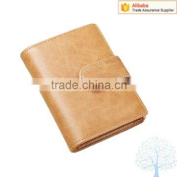 Customed Business Leather Silicone Card Holder With Metal Buckle photo-3