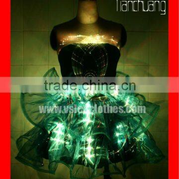 Remote Control Latin Dance Dress, Programmable Brazil Carnival Costumes