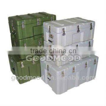 Plastic rotational moulding military box