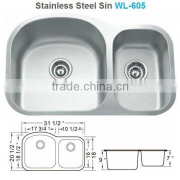 Low price WL-605 kitchen sinks and kitchen sinks price                        
                                                                                Supplier's Choice