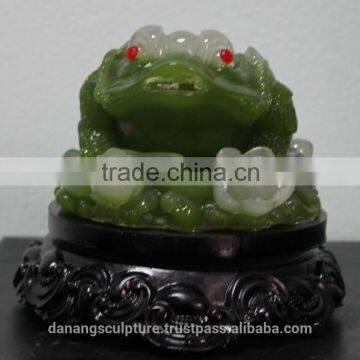 Resin rotating toad statue DSF-HR54