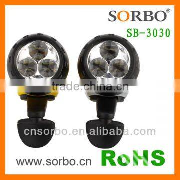 2016 Fashion Newest Style Unique Design Super Bright White LED Solar Flashlight With Hand Crank photo-6