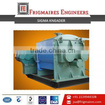 Excellent Quality Sigma Kneader for Kneading and Mixing Viscous Materials