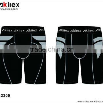 2014 high quality running shorts men compression shorts with low moq