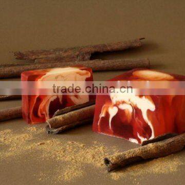 Cinnamon natural handmade soap