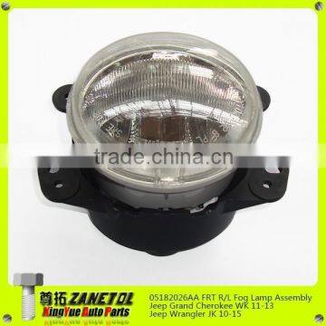 05182026AA Auto Front R/L Fog Light Lamp Assembly for Jeep Grand Cherokee WK 11-13 W.rangler JK 10-15