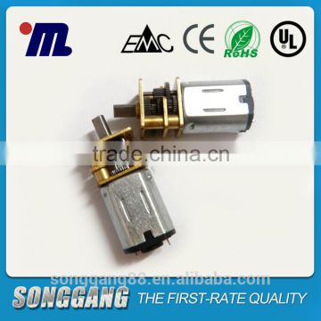 grey and golden SGA-12FT used in wheelchair electric welding machine home appliances SMALL DC MOTOR