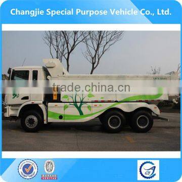 6x4 C&c LNG Dump Truck Size photo-1