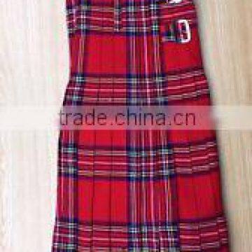 MENS SCOTTISH TARTAN DELUXE 8-YARD KILT TRI-1850 photo-3
