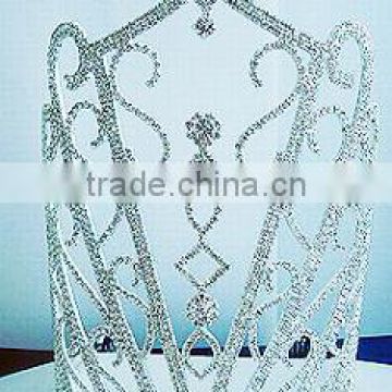 Gorgeous Triple Band Base Tiara with side combs