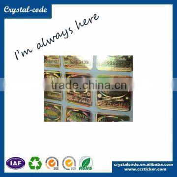 Rectangle Custom Made Hologram Sticker photo-5